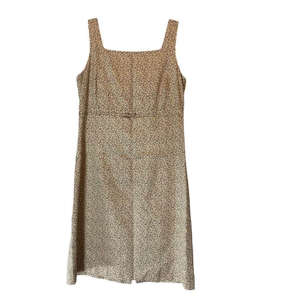 Ann Taylor Floral Sleeveless A-Line Lined Dress Womens Size 8